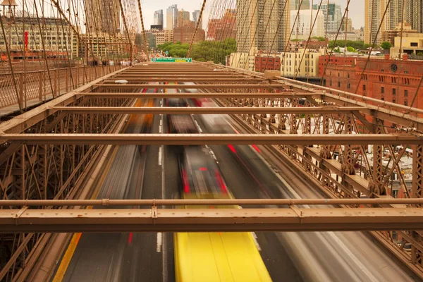 Views of the Brooklyn Bridge. — Stock Photo, Image