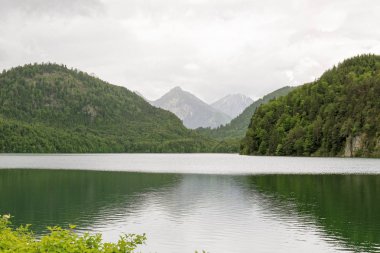 Bavyera Alp manzara.