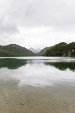 Bavyera Alp manzara.