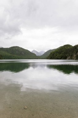 Bavyera Alp manzara.