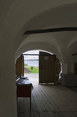 Spaso-Preobrazhensky Manastırı Mirozhsky Pskov içinde