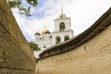 Kremlin Pskov şehir içinde.