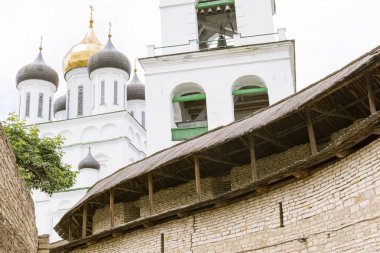 Kremlin Pskov şehir içinde.