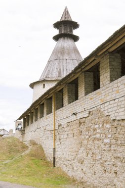 Kremlin Pskov şehir içinde.