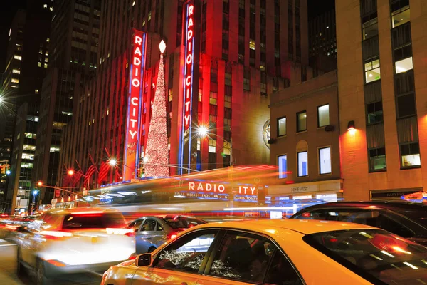 Radio City Music Hall at Christmas. — Stock Photo, Image