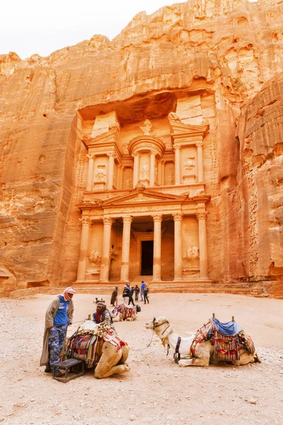 Kayıp şehir Petra'dan görünümlerini.