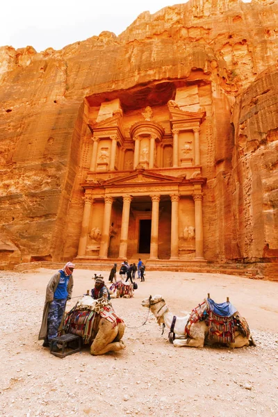 Kayıp şehir Petra'dan görünümlerini.