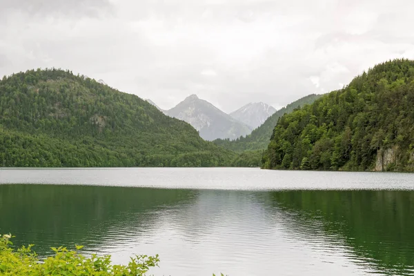 Bavyera Alp manzara.