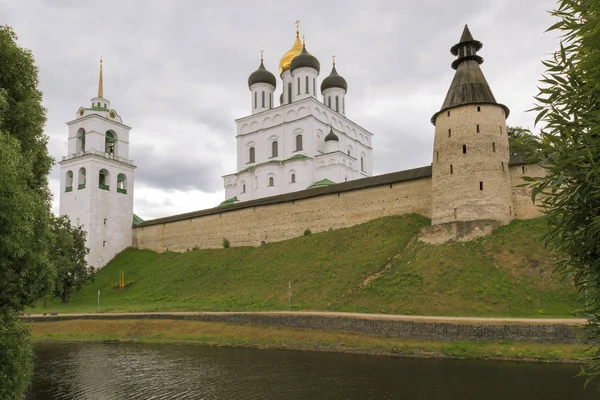 Kremlin in the city of Pskov. Stock Photo