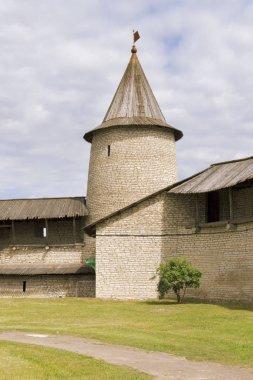 Kremlin Pskov şehir içinde.