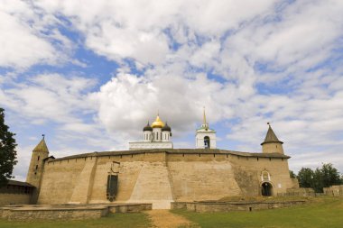 Kremlin Pskov şehir içinde.