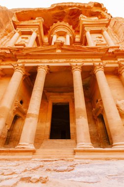 Kayıp şehir Petra'dan görünümlerini.