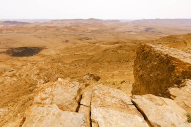 Çöl manzaraları İsrail.