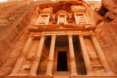 Kayıp şehir Petra'dan görünümlerini.