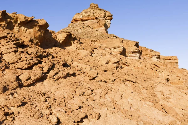 View of Timna Valley in Israeli Desert. — Stock Photo, Image