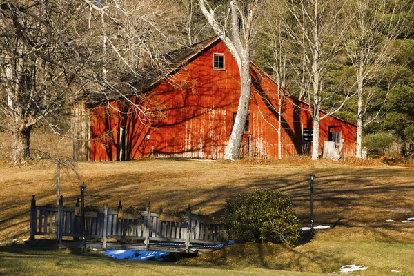 Old Weathered Barn Farmland — Stock Photo, Image