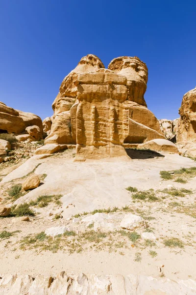 Vedute della città perduta di Petra . — Foto Stock