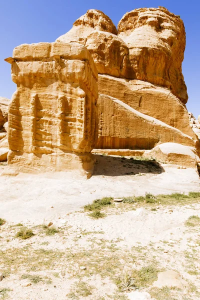 Vistas da Cidade Perdida de Petra . — Fotografia de Stock