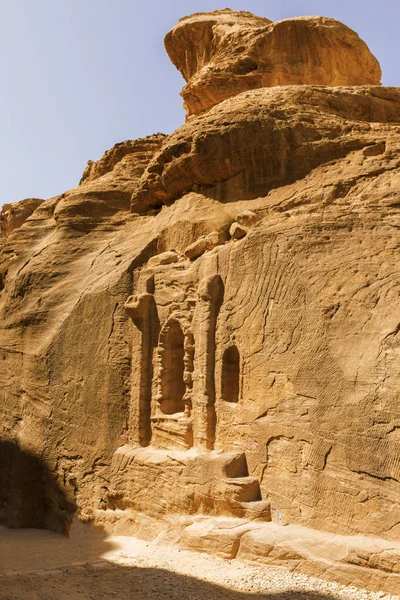 Utsikt över den förlorade staden Petra. — Stockfoto