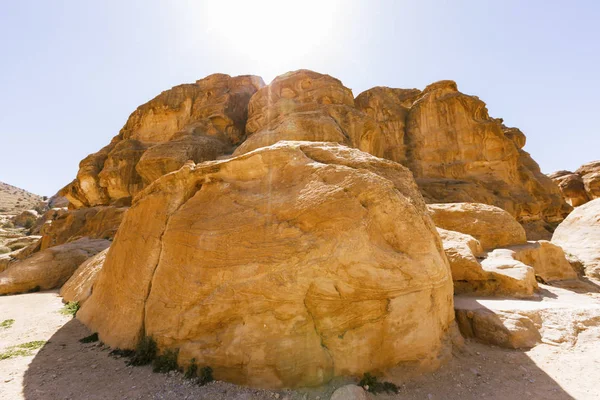 Views of the Lost City of Petra. — Stock Photo, Image