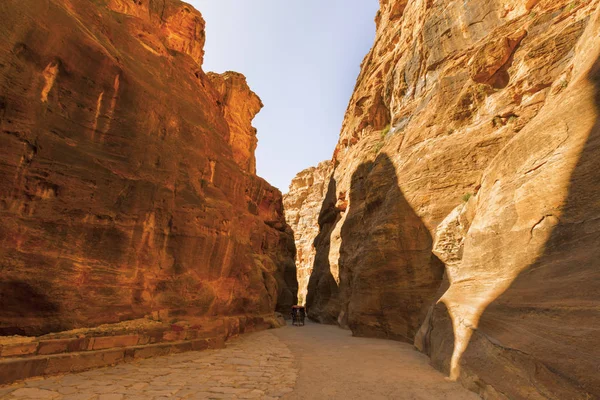 Vistas da Cidade Perdida de Petra . — Fotografia de Stock