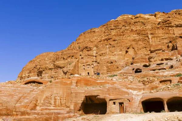 Vistas de la Ciudad Perdida de Petra . —  Fotos de Stock