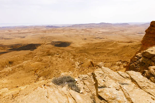 Krajobrazy pustyni w Izraelu. — Zdjęcie stockowe