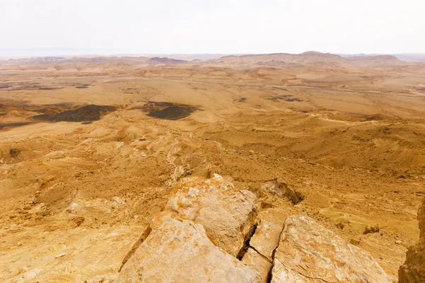 Τοπία της ερήμου στο Ισραήλ. — Φωτογραφία Αρχείου