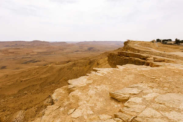 Krajobrazy pustyni w Izraelu. — Zdjęcie stockowe