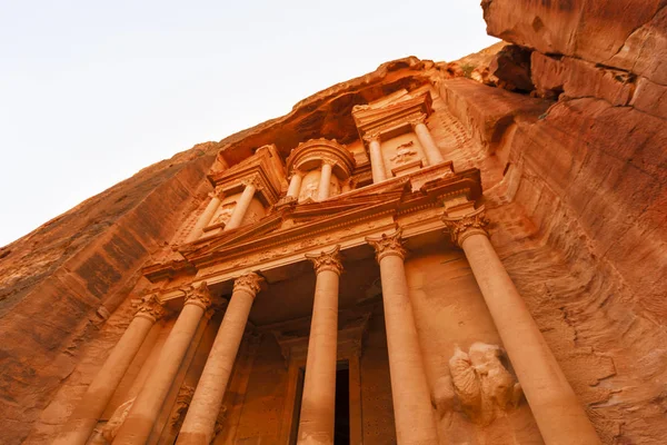 Uitzicht op de verloren stad Petra. — Stockfoto