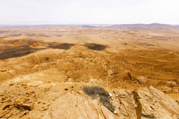 Sivatagi táj, Izrael. Stock Kép