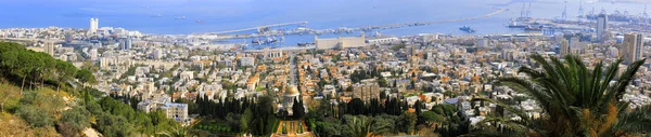 Panorama of Haifa in Israel. — Stock Photo, Image