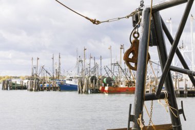 Balıkçı tekneleri Galilee, Rhode Island.
