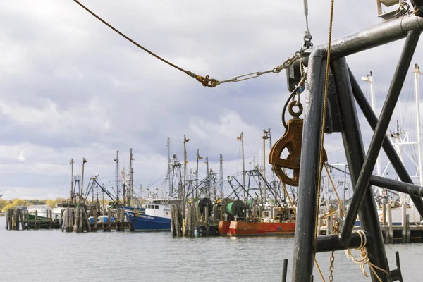 Barcos de pesca em Galiléia, Rhode Island . — Fotografia de Stock