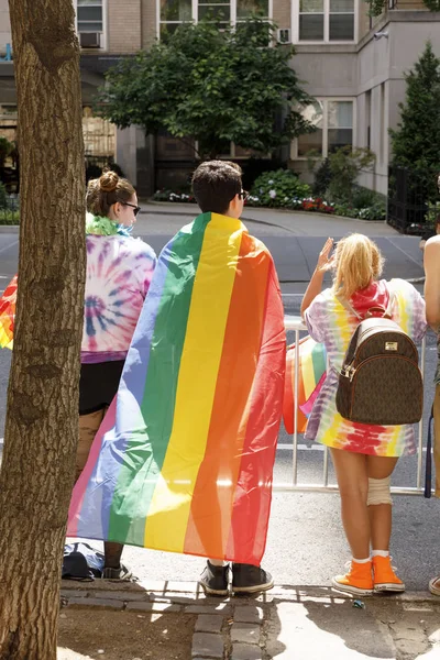 Desfile del Orgullo LGBTQ en Nueva York . — Foto de Stock