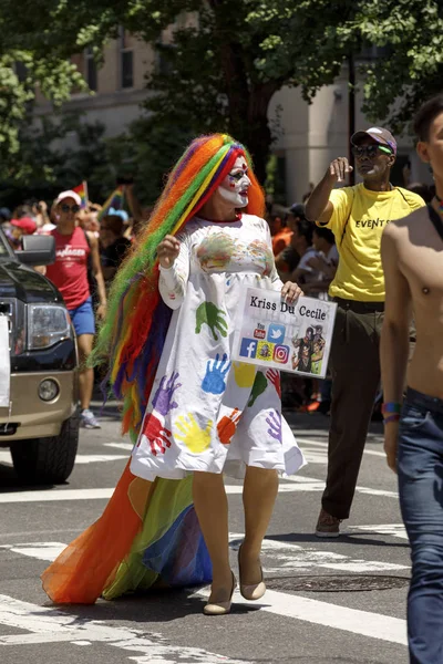 Desfile del Orgullo LGBTQ en Nueva York . — Foto de Stock