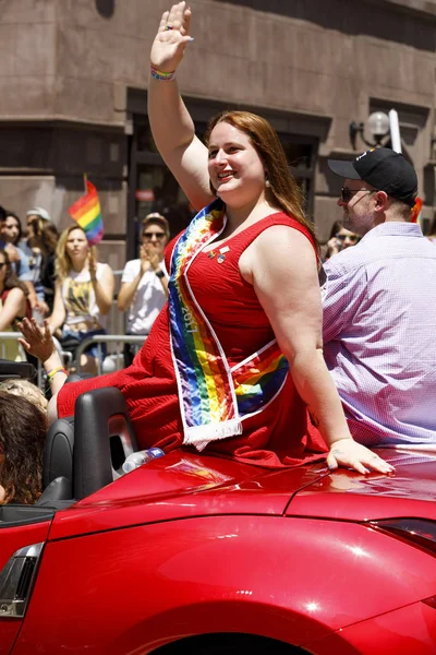 Desfile del Orgullo LGBTQ en Nueva York . — Foto de Stock