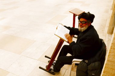Western Wall nerede Yahudiler pr için izin verilen en kutsal yer
