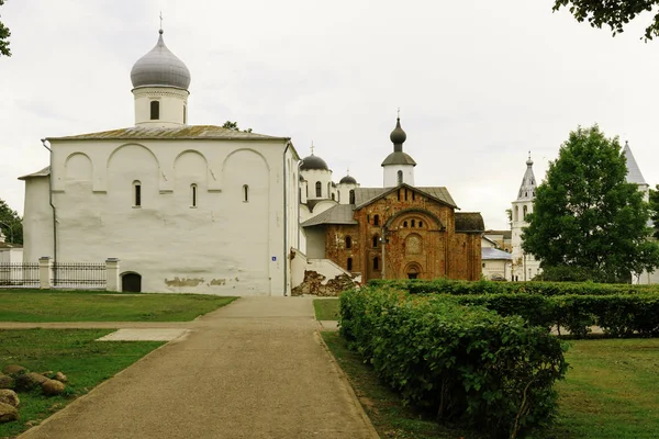 Kremlin de Veliky Novgorod. — Fotografia de Stock