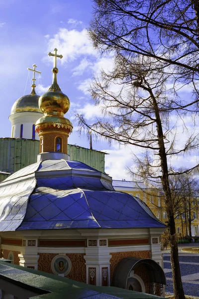 La Trinidad Lavra de San Sergio . — Foto de Stock