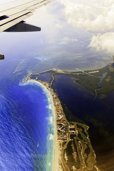 Vue aérienne du golfe du Mexique . — Photo