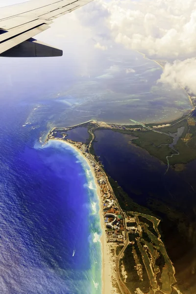 Aerial view of the Gulf of Mexico. — Stock Photo, Image