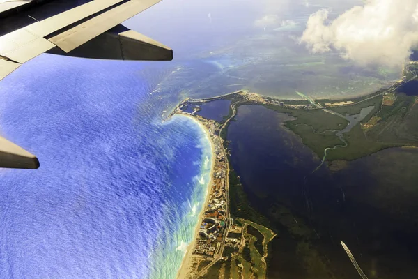Vue aérienne du golfe du Mexique . — Photo