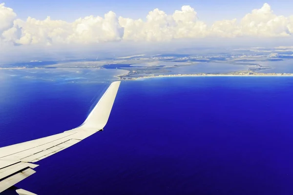 Luchtfoto van de Golf van Mexico. — Stockfoto