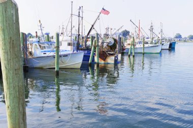Celile, Rhode Island, ABD-Mayıs 11,2017: Celile Rhode Island en büyük balıkçılık filo için bir evim.