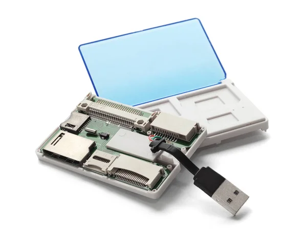 USB-kortläsare — Stockfoto