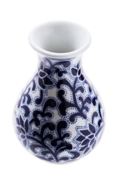 Oriental Floral Vase
