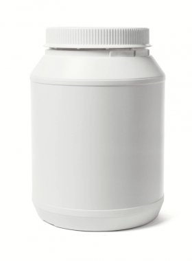 Beyaz plastik konteyner