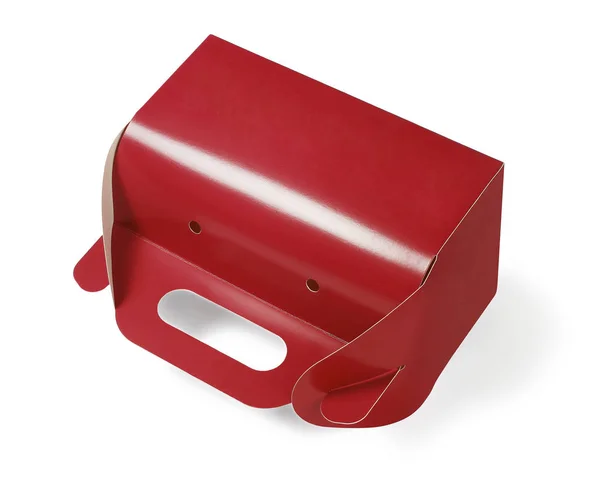 Takeaway Paper Cake Box — Stock Photo, Image
