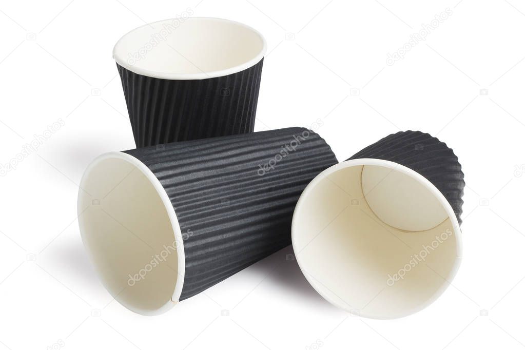 Black Coffee Cups